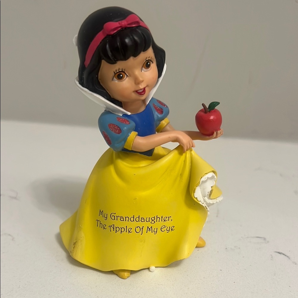 Snow White Figurine with Apple- The Hamilton Collection